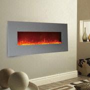 220 To 240v White Electric Fireplace 100 Energy Efficient