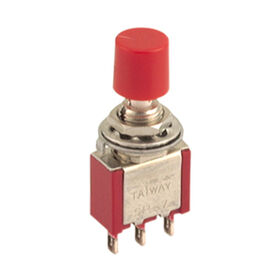 Mini interrupteur à bouton-poussoir SPDT on-(on) 3A 120V 1A 250VAC momentané 3 positions - Interrupteur miniature pour B2B