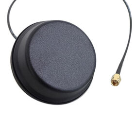 2.4/ 5.8G Dual-band Wireless Antenna Roof Screw type with RG174 custom cable length, Up to 5dBi Gain