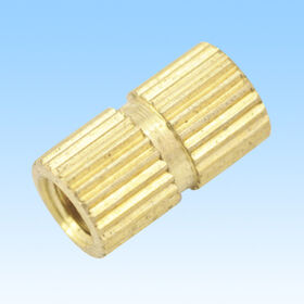 Brass Nuts, Processed by Automatic Lathe Machining, TS 16949 Certified