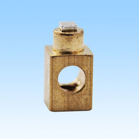 Custom Electric Terminal, Made of Brass, Used for Electronic Components, IATF16949