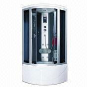 Poland Luxury Steam Shower Cabin Sale Circulation Fan And