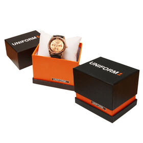 Cajas para relojes, barba gris, diseño artístico, laminado mate, pedidos OEM/ODM son bienvenidos