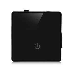 Transmisor de audio inalámbrico pequeño para TV, transmisores de música, dongle receptor Bluetooth de 3.5 mm, clip seguro