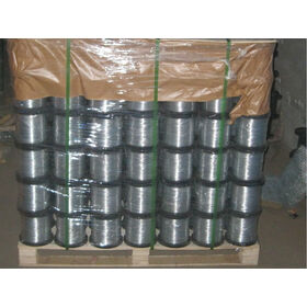Alambre para carrete, material galvanizado, inoxidable, carrete de plástico y carrete de hierro