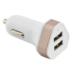 Compre Carregador De Carro 2.4a Carga Rápida Carregador Usb De Porta Dupla  Adaptador De Isqueiro Carregador De Carro Usb Abs Pc Carregador No Carro e  Carregador De Carro de China por grosso