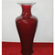 Large Chinese Oxblood Red Floor Vase Global Sources