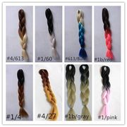 Xpression Braiding Hair Ombre Two Tone Ultra Braid Hair Bulk For