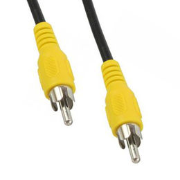 Yellow Cable - ECO K04-1, 2 Male RCA / 2 Male RCA, 1m