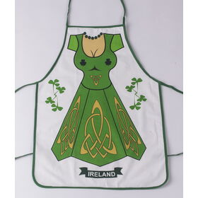 Wholesale kitchen apron of silk screen printed cheap cooking apron
