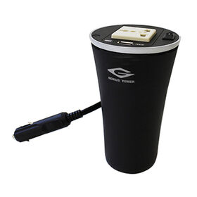 محول طاقة للسيارة 12 فولت تيار مستمر إلى تيار متردد موجة جيبية نقية 150 واط مع منفذ USB - عرض B2B
