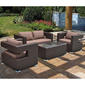 Outdoor rattan furniture with cheap price and good design, outdoor