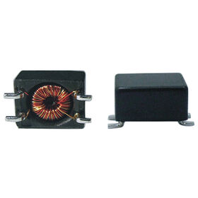 SMD Common Mode Choke Coil with High Frequency/Reliability and Inductance Range of 100uH to 68mH