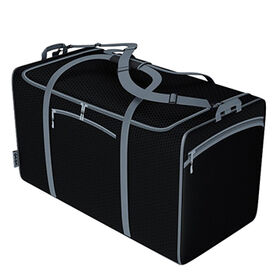 Sac De Rangement Pour Bâtons De Hockey - Sac à Crosse Léger Noir, Bandoulière, Modèle 2 Épaules, Pour Hockey Sur Glace Et Gazon