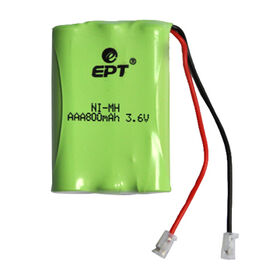 Wireless Mice 3.6V AAA800mAh NiMH Battery Pack Remote Controllers Battery Lawn Lights Battery