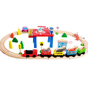 Vías de tren de juguete de madera para niños - Fabricante y proveedor confiable