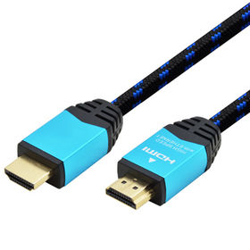 CABLE HDMI FULL HD 4K 3D BLU RAY PS4 XBOX 2.0 LCD PC ORDINATEUR PREMIUM 2M
