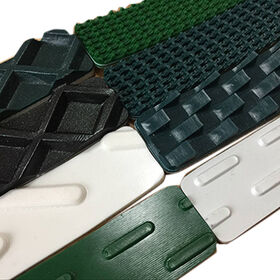 3 Layer Fabric Grinding Square Design Embossed Conveyor Belt