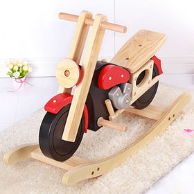 baby wooden rocker