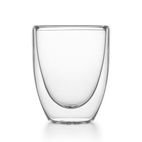 Tulip Dual-Wall Glass Tea Cup - Taiwan Tea Crafts