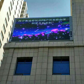 Ecrã LED para estádio exterior P6 RGB SMD, painel LED de publicidade comercial de alta qualidade