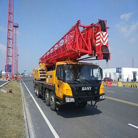 Grue sur camion 50 tonnes STC500S à bon prix à vendre