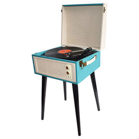 Vintage USB Bluetooth Vinyl Turntable Record Player