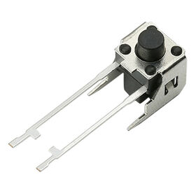 Right angle tact switch 6x6 tact switch momentary push button switch with two long pics