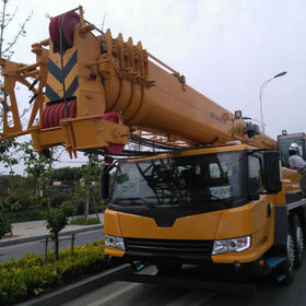 Grue pour camion de 50 tonnes Qy50ka grue de levage Stc500e Qy50kd - Chine  Grue pour camion, machines de construction