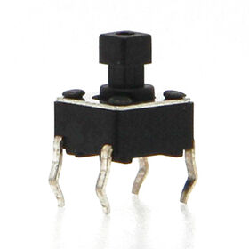 Interruptor de Tacto, 4 Pinos, SPST-NO 0.05A 12V - Mini Interruptor de Botão para Montagem em PCB