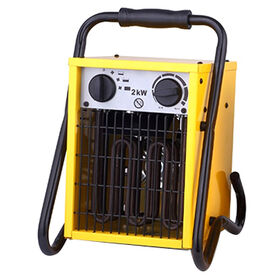 Industrial Fan Heater with 3 Heat Settings,30/1500/3000W,IPX4 Protection Class and 230V