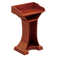China Hot Sales Wooden Speech Podium From Liuzhou Wholesaler