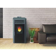 Wood Pellet Stove Indoor Using And Eco Friendly Double Door