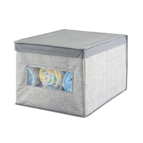 Oxfrod Closet Storage Organizer Box with Clear Window