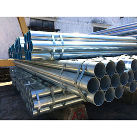 Prix usine GB/T3091 Tube en acier soudé noir et galvanisé pour transport de fluides à basse pression