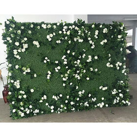 Simulation synthétique gazon mur vert plantes mariage Mini jardin