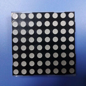 Ultra bright red green 2.4" 5mm 8 x 8 LED dot matrix display