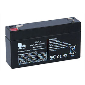 Fusion 6V 6Ah Deep Cycle AGM Battery