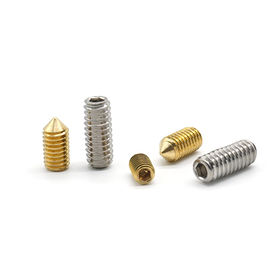 Brass Grub Screws Manufacturer,Supplier,Exporter from India