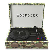wockoder briefcase turntable