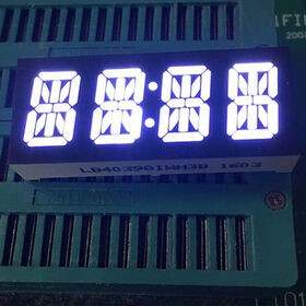 Ultra Bright White 4-digit 0.39-inch Common Anode 14-segment LED Display