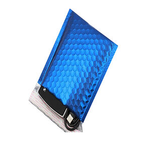 Sobres acolchados con burbujas e impresión de logotipo personalizado / Paquetes de burbujas de aluminio de colores