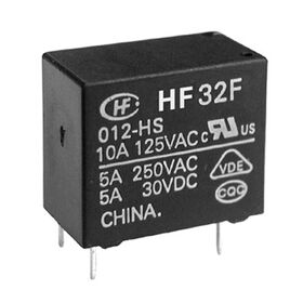 Power Relay, High Back for Home appliances, Max switching power: 2500VA/300W, widely used in household appliances