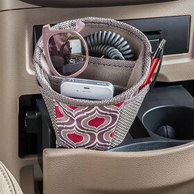 B2B customize oxford Car Cup Holder Cell Phone Storage Organizer Mini Organizer