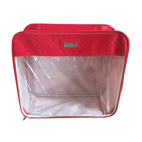 Transparent Zipper PVC Blanket Packaging Bag, Capacity: 5 Kg