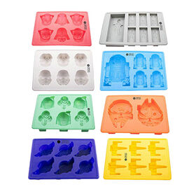 Ice Tray Silicone and Candy Mold by Vibrant Kitchen for Baking Candy and Soap Making Gift