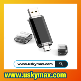 Lecteur de carte SD USB-C, adaptateur 4 en 1 USB Otg avec port de