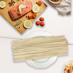 Factory Direct 300mm Round 100% Natural Bamboo Skewer for Barbecue and Party