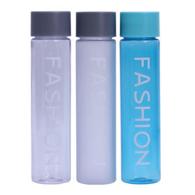 Tall Slim 800ml Clear Voss Glass Drinking Water Bottle for