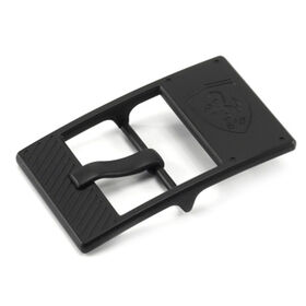 Gesper pin fashion alloy 45*74mm warna hitam matte